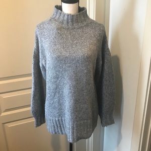 For The Republic Knit Sweater - Oversized - Gray SMALL